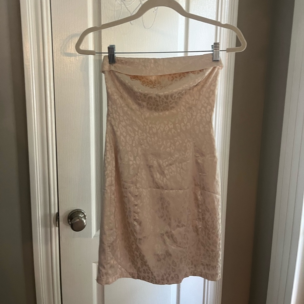 Hello Molly strapless mini dress